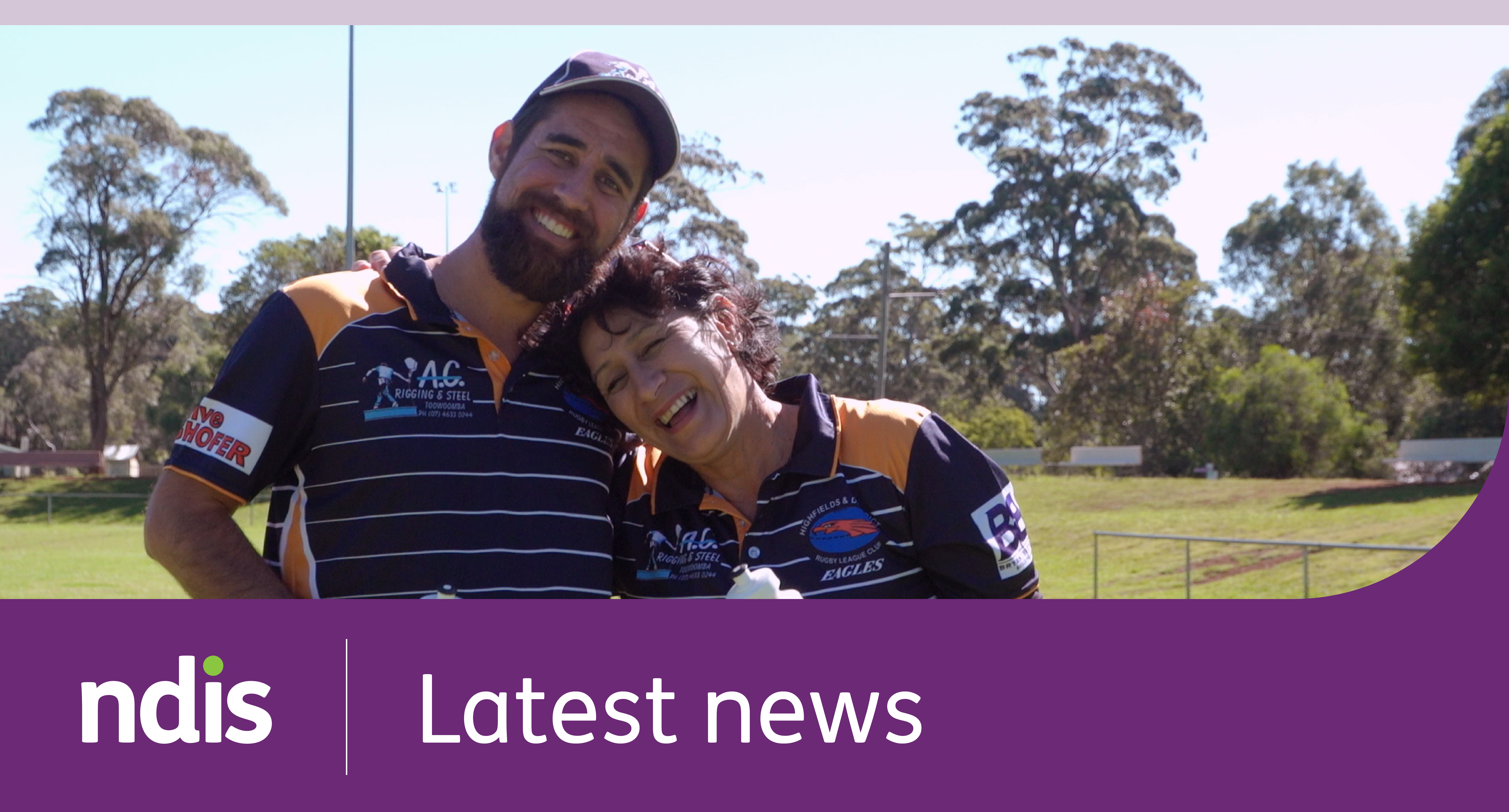 NDIS | Latest news with a picture of 2 people looking at the camera and smiling
