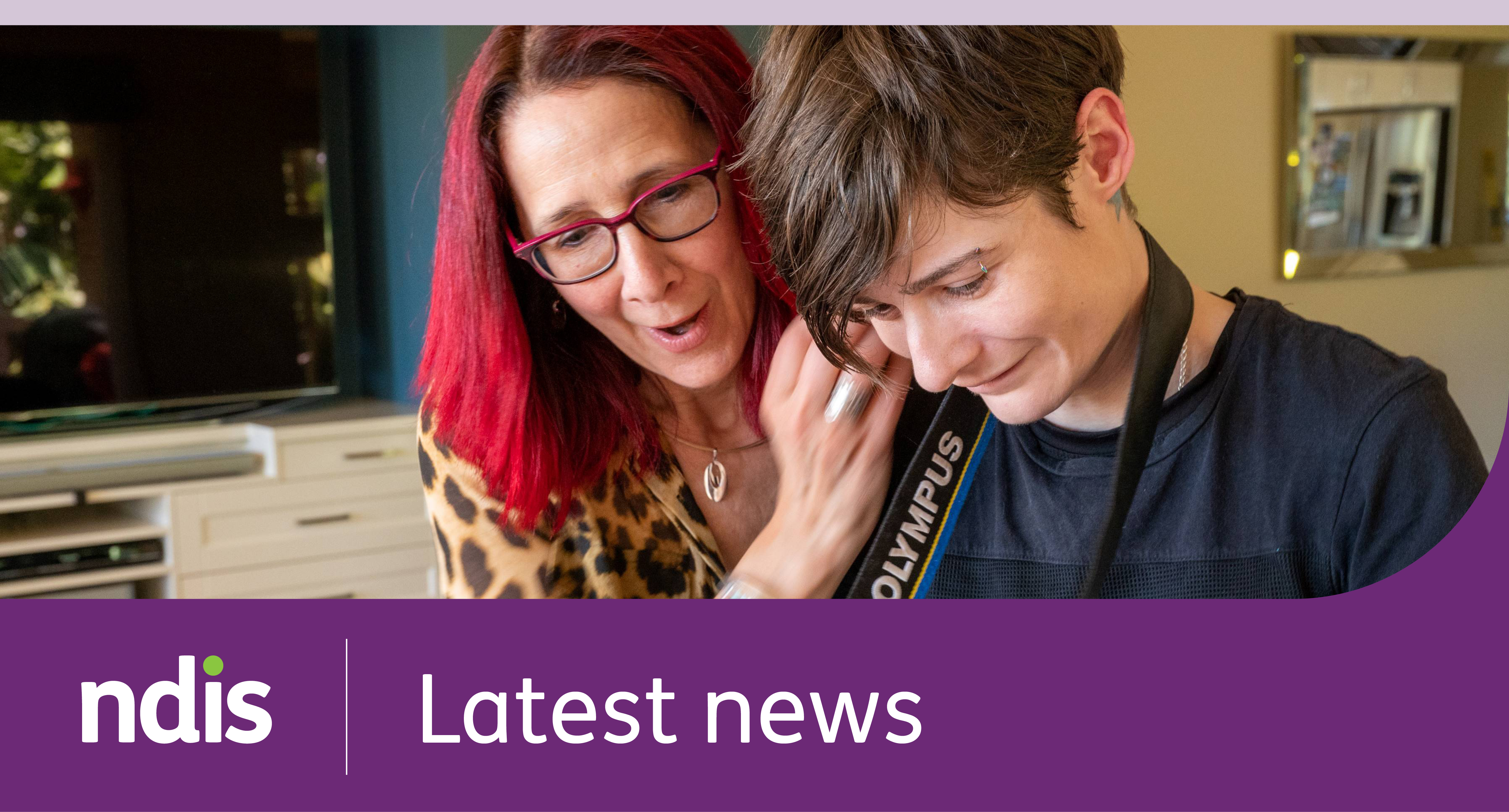 NDIS | Latest news with a picture of 2 people looking at a camera and smiling